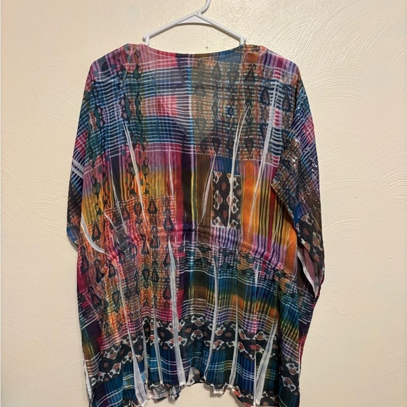 Fashion Bug Colorful Women's Tunic Top - Picture 8 of 8